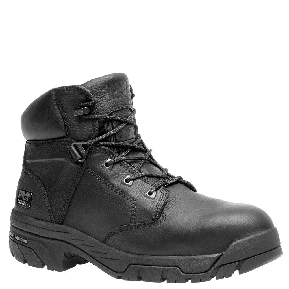 Botas de Trabajo Timberland Hombre Pro® Helix 6" Comp Toe Negras - Chile AKY-872351